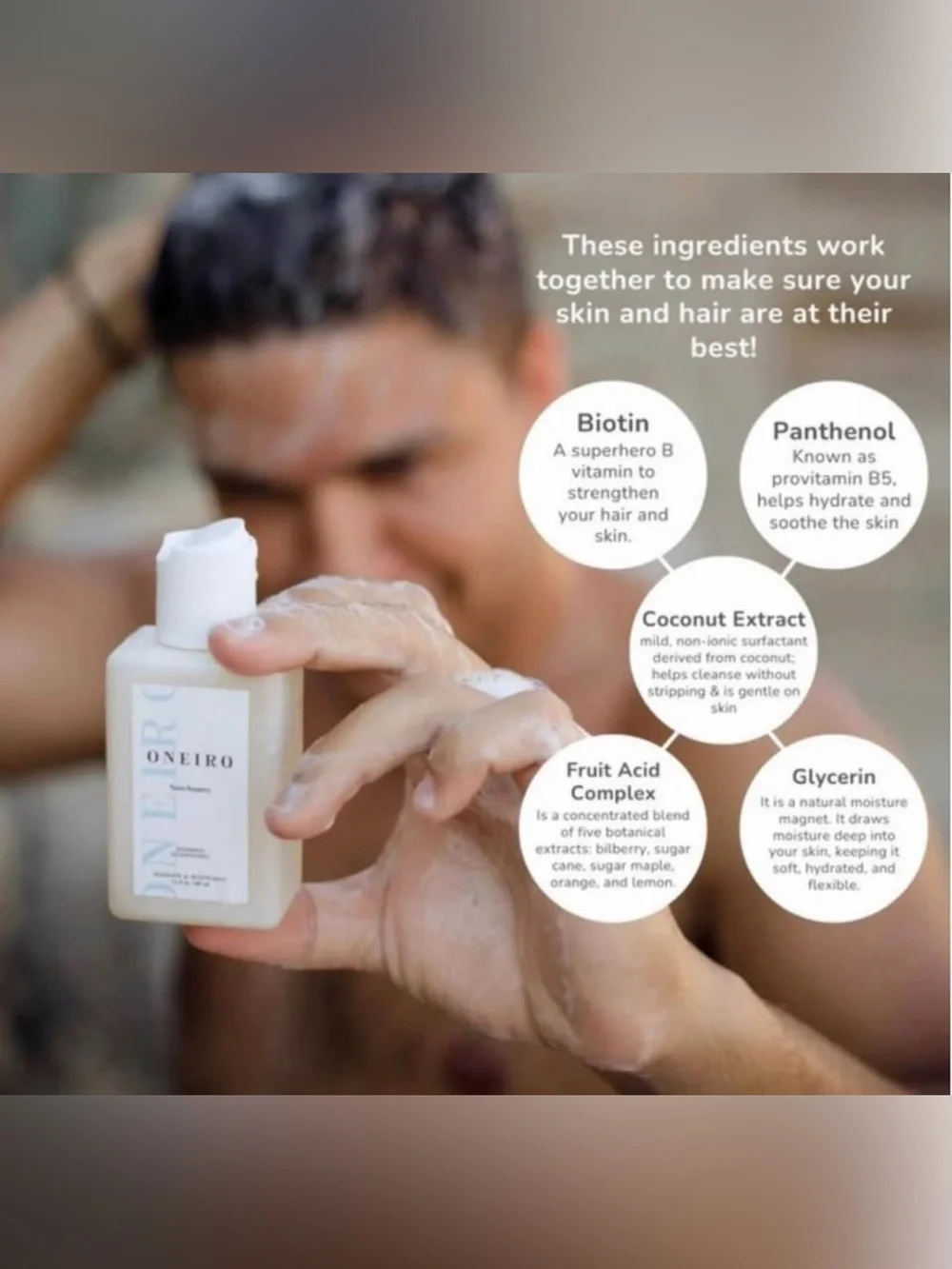 Oneiro shampoo conditioner